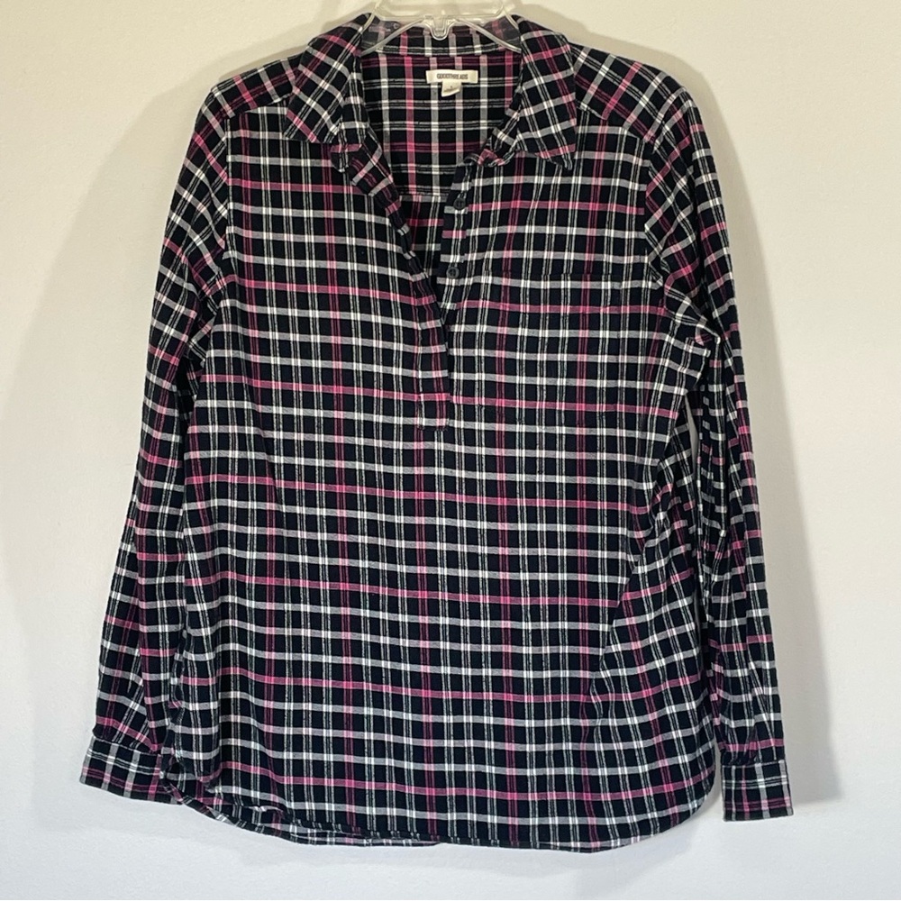Goodthreads Plaid Flannel‎ Popover